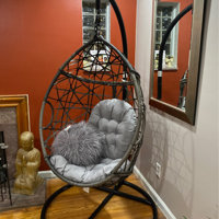 Anner teardrop swing chair with online stand